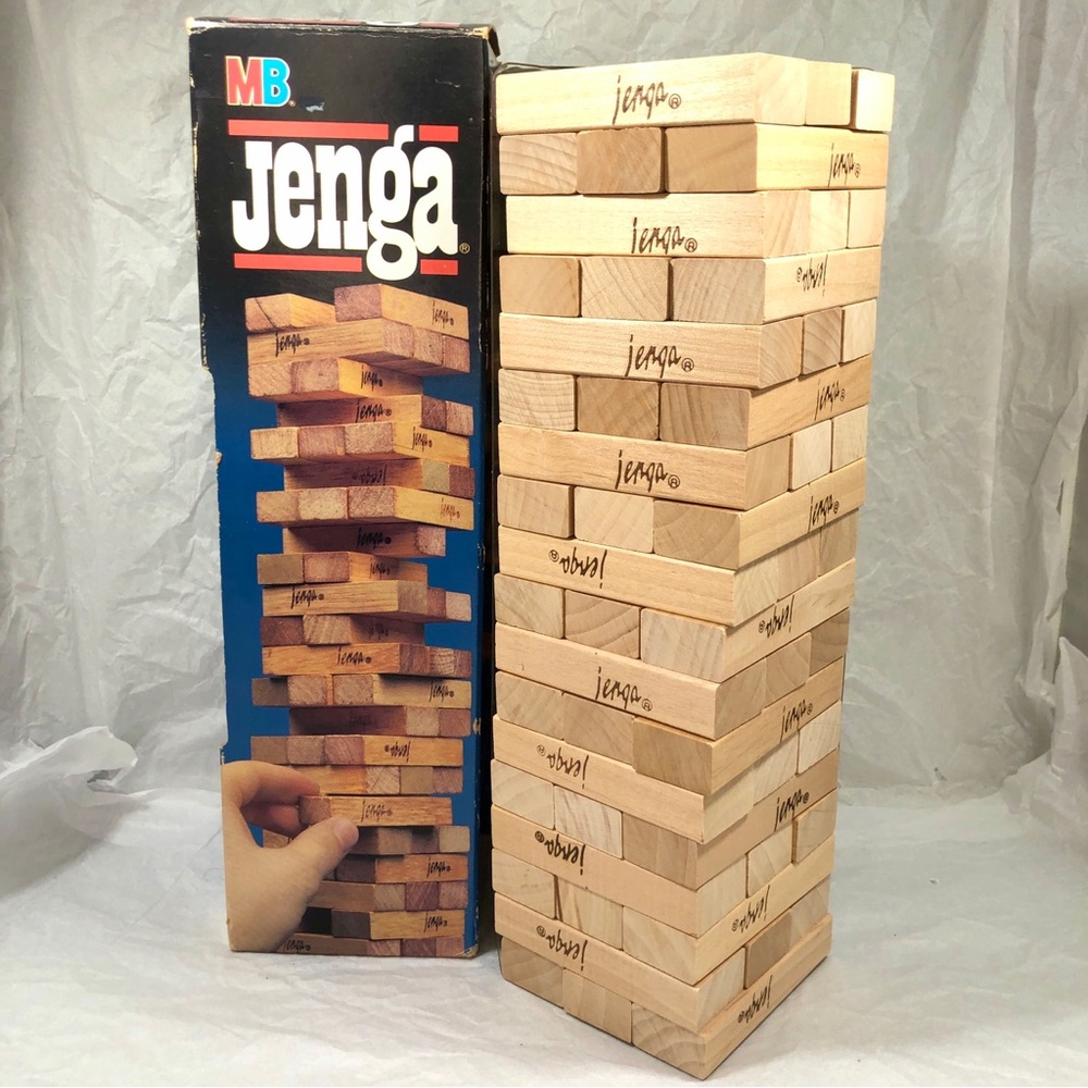 JENGA GAME - Vintage 1986